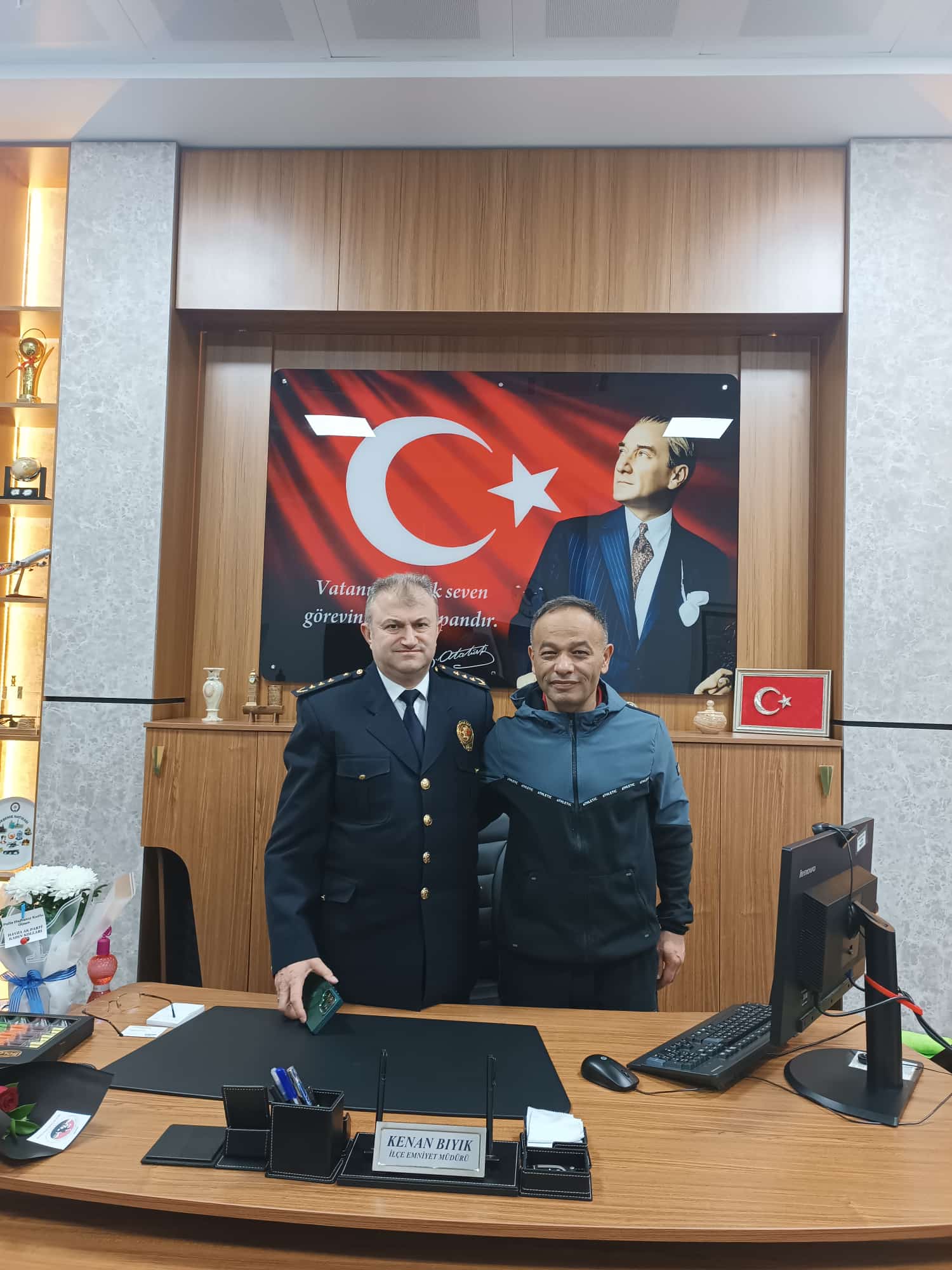 Havza İlçe Emniyet Müdürü Ziyareti